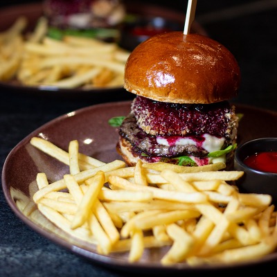 Burger Berry Splash